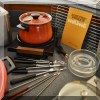 K05. Retro electric fondue set. 